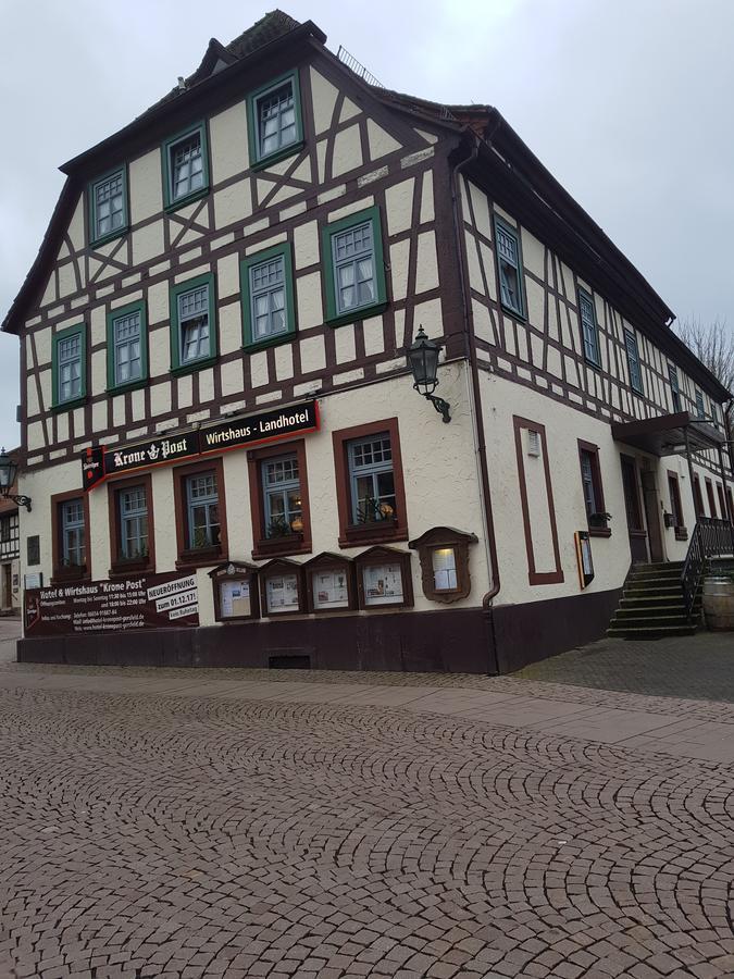 Hotel Krone Post Gersfeld Exterior photo